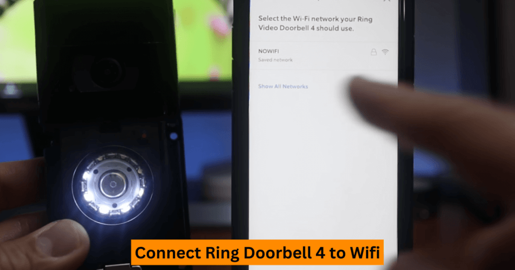 connect the ring doorbell 4 to wifi